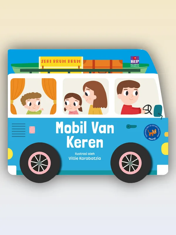 Sampul Seri Brum Brum: Mobil Van Keren