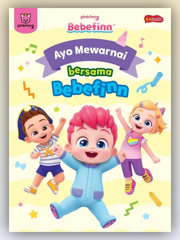 Sampul Ayo Mewarnai Bersama Bebefinn