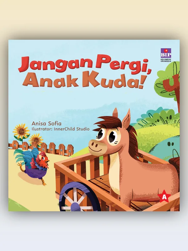 Sampul Jangan Pergi, Anak Kuda!