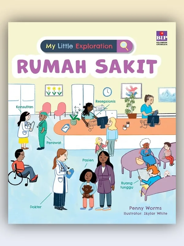 Sampul My Little Exploration: Rumah Sakit