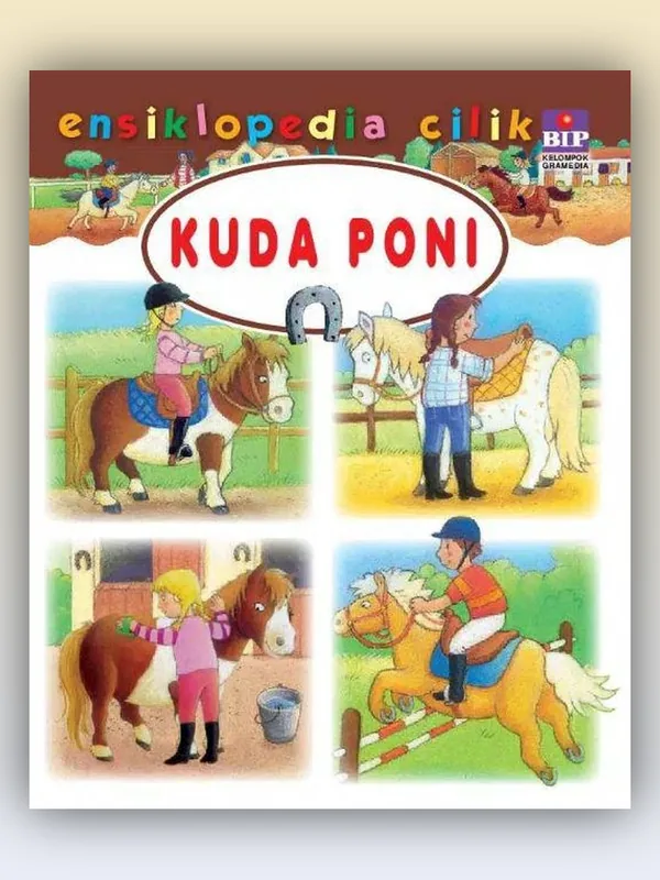 Sampul Seri Ensiklopedia Cilik: Kuda Poni