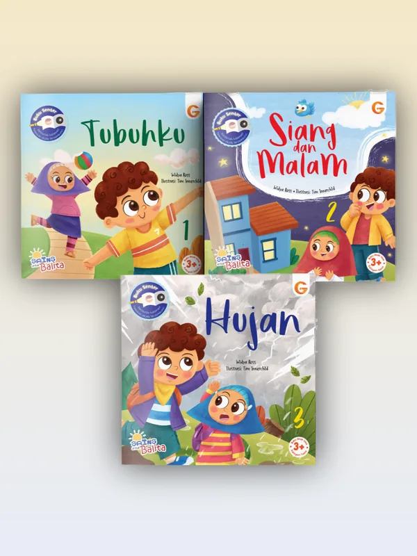 Sampul Seri Sains untuk Balita