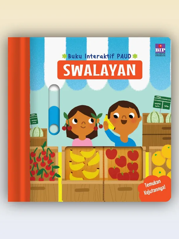 Sampul Buku Aktivitas Interaktif PAUD: Pasar Swalayan