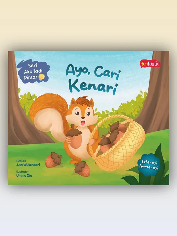 Sampul Seri Aku Jadi Pintar - Ayo Cari Kenari