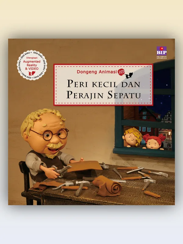 Sampul Seri Dongeng Animasi 3D : Peri Kecil & Pengrajin Sepatu