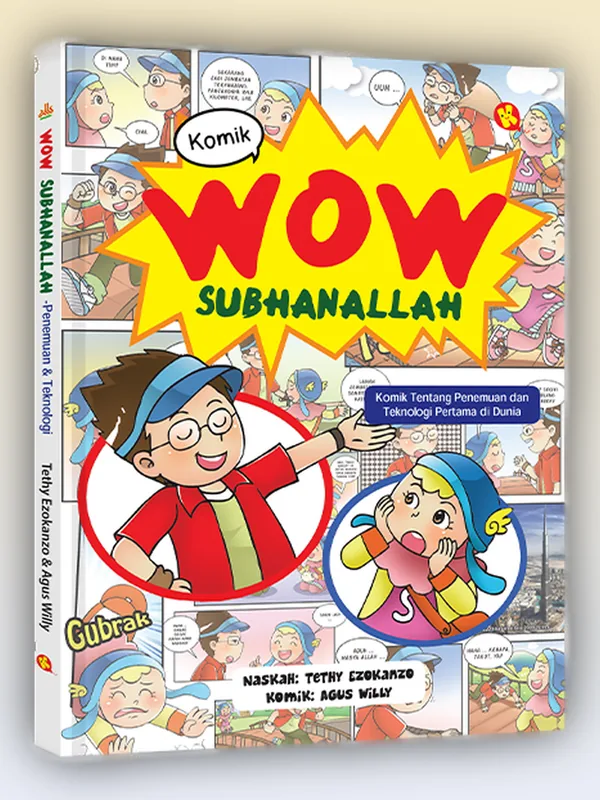 Sampul Komik Wow Subhanallah: Penemuan & Teknologi Pertama di Dunia