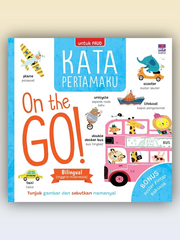 Sampul Kata Pertamaku: On the Go!