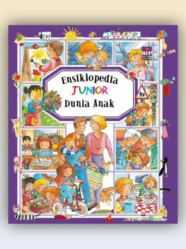Sampul Ensiklopedia Junior: Dunia Anak