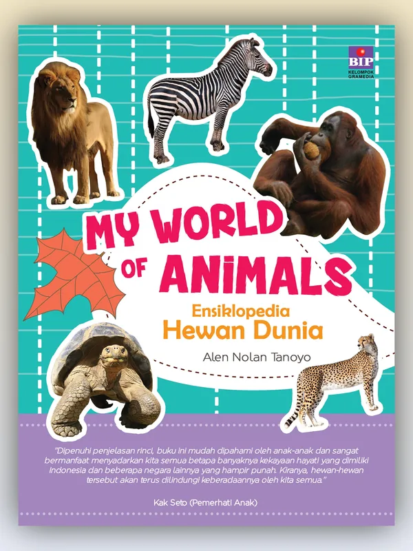 Sampul My World of Animals: Ensiklopedia Hewan Dunia