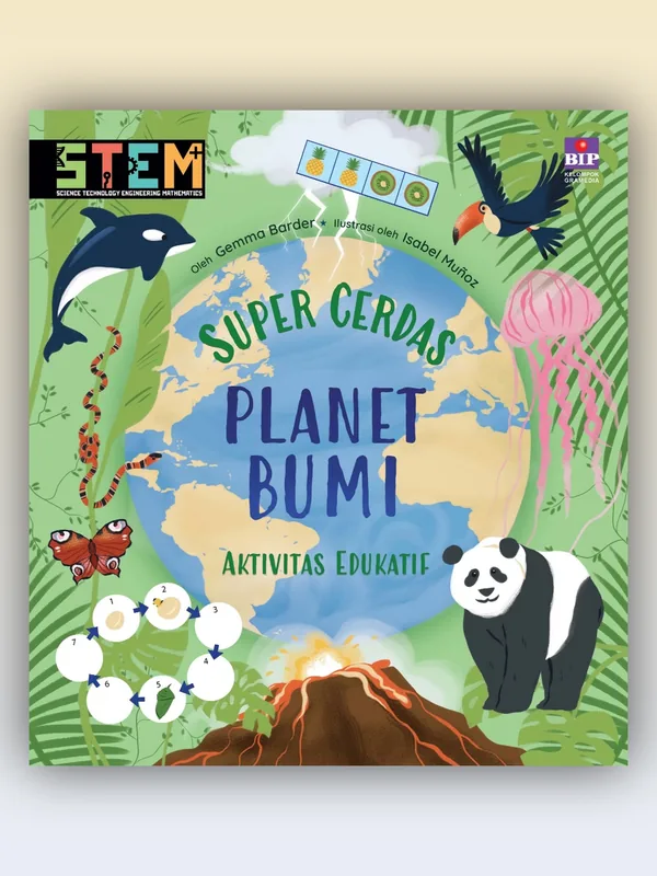 Sampul Super Cerdas Aktivitas Edukatif: Planet Bumi
