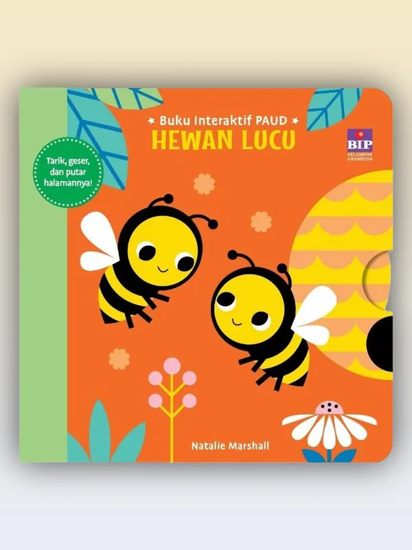 Sampul Buku Interaktif PAUD: Hewan Lucu