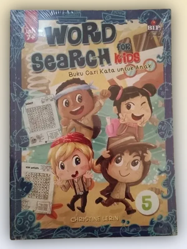 Sampul Word Search for Kids 5: Buku Cari Kata Untuk Anak