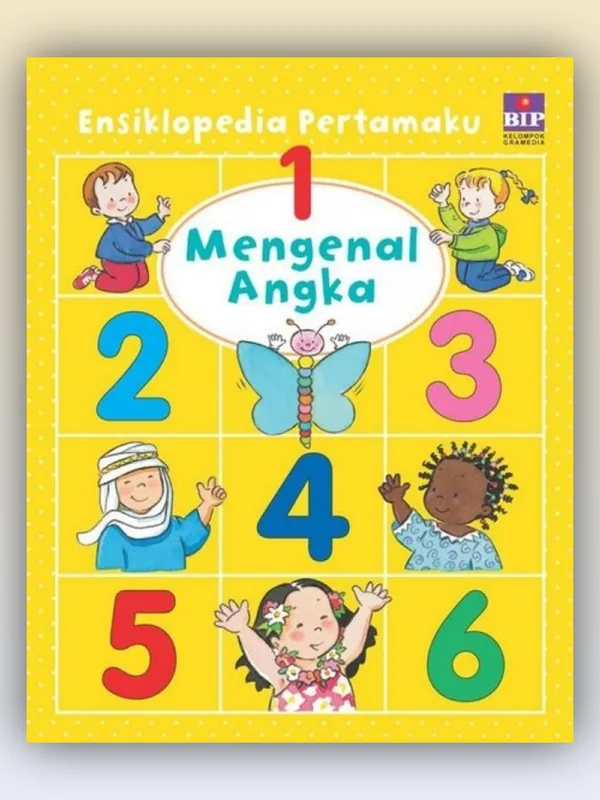 Sampul Ensiklopedia Pertamaku: Mengenal Angka