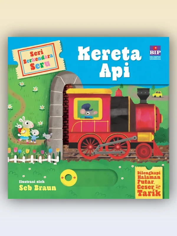 Sampul Seri Berkendara Seru: Kereta Api