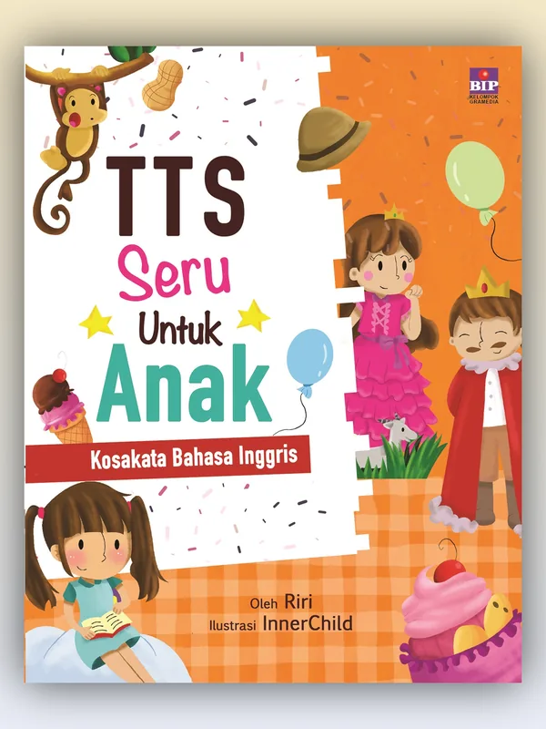 Sampul TTS Seru untuk Anak: Kosakata Bahasa Inggris
