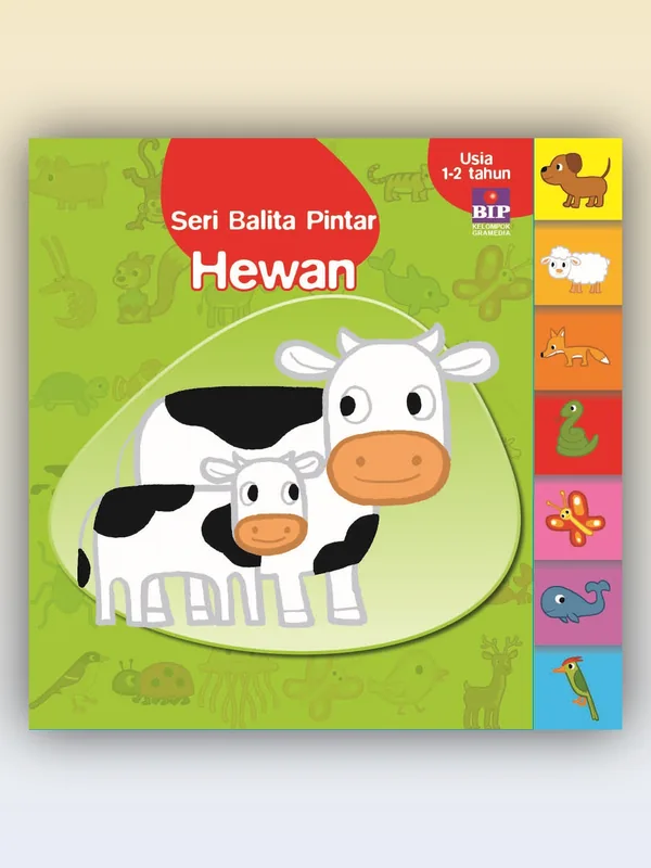 Sampul Seri Balita Pintar: Hewan