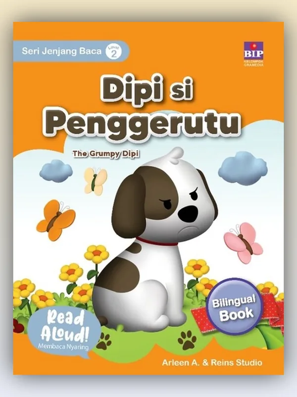 Sampul Buku Seri Jenjang Baca: Dipi yang Menggerutu