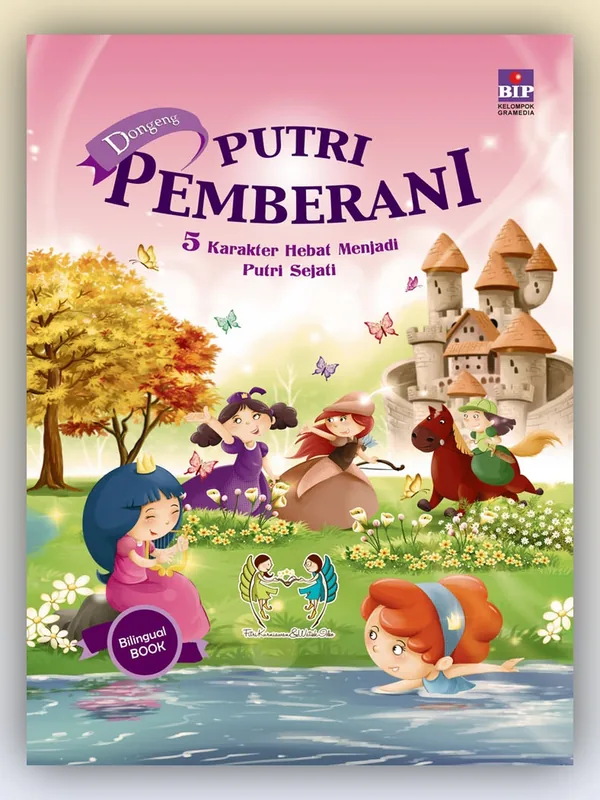 Sampul Dongeng Putri Pemberani