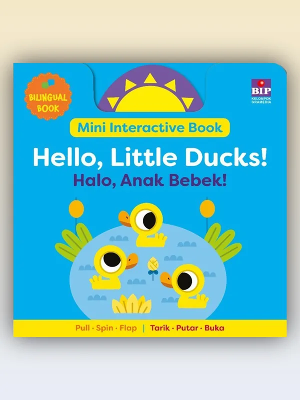 Sampul Mini Interactive Book: Hello, Little Ducks!