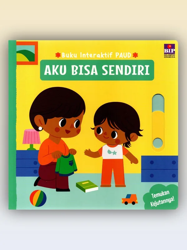 Sampul Buku Interaktif PAUD: Aku Bisa Sendiri