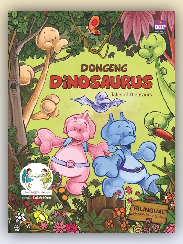 Sampul Dongeng Dinosaurus