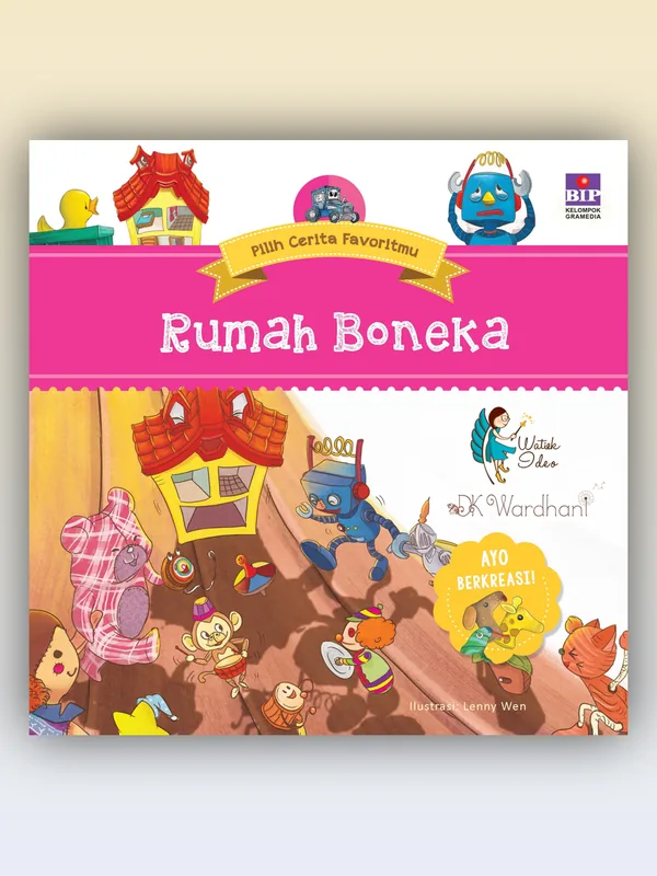 Sampul Seri Pilih Cerita Favoritmu: Rumah Boneka
