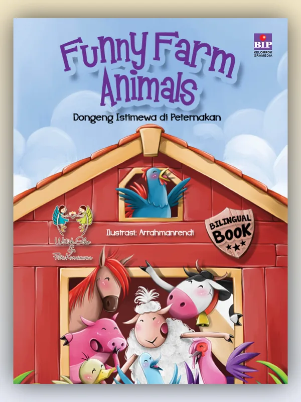 Sampul Funny Farm Animals