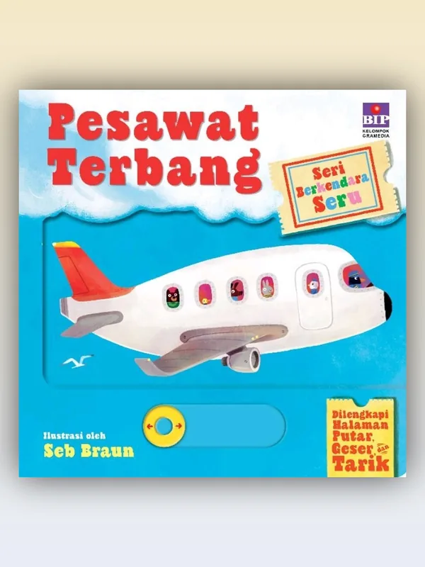 Sampul Seri Berkendara Seru: Pesawat Terbang