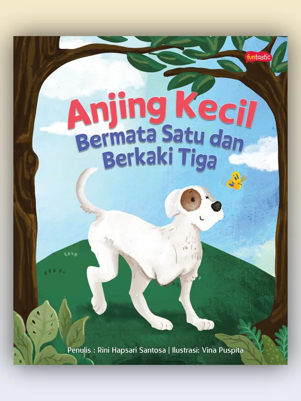 Sampul Anjing Kecil Bermata Satu dan Berkaki Tiga