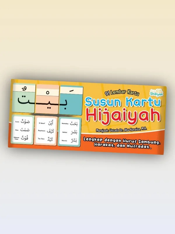 Sampul Susun Kartu Hijaiyah