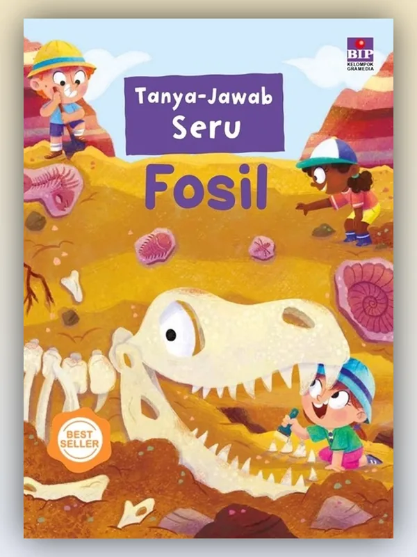 Sampul Tanya Jawab Seru tentang Fosil