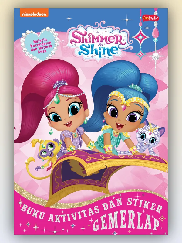Sampul Shimmer & Shine: Buku Aktivitas dan Stiker Gemerlap