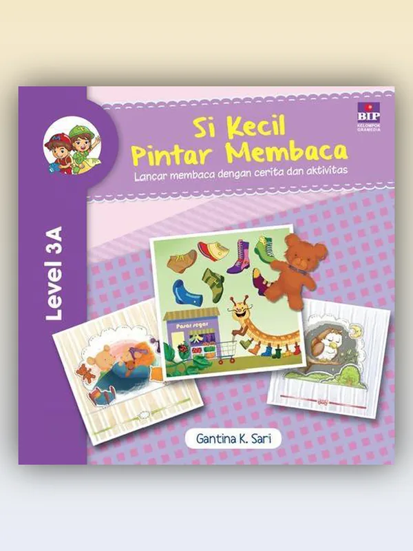 Sampul Si Kecil Pintar Membaca 3A