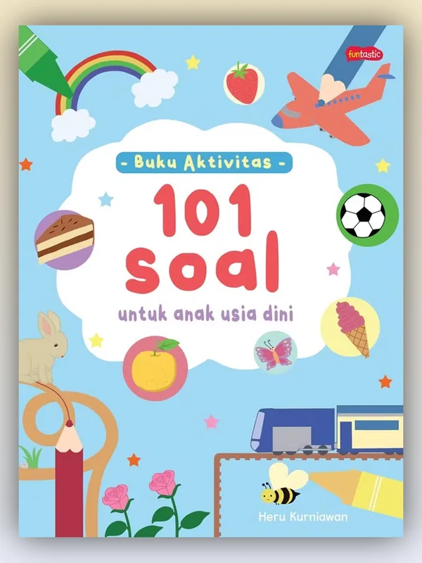 Sampul Buku Aktivitas - 101 Soal untuk Anak Usia Dini