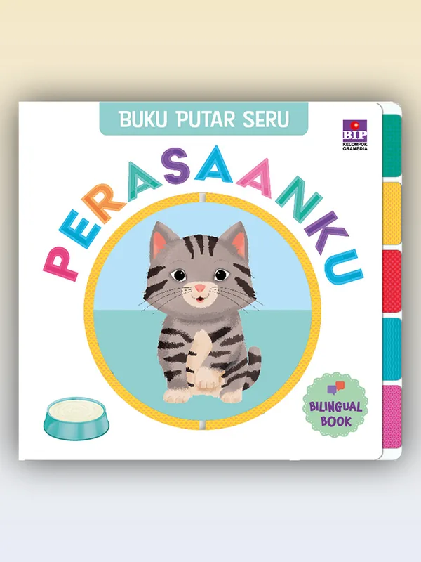 Sampul Buku Putar Seru Perasaanku