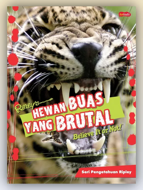 Sampul Ripley's Believe It or Not! Seri Pengetahuan Ripley - Hewan Buas yang Brutal