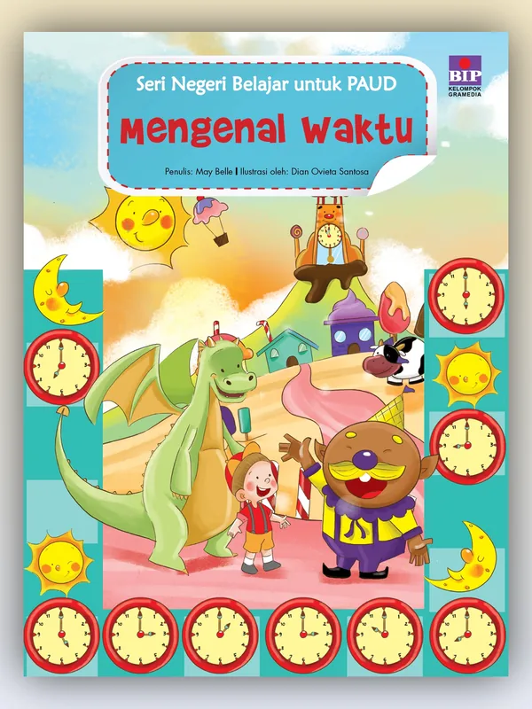 Sampul Seri Negeri Belajar untuk PAUD: Mengenal Waktu