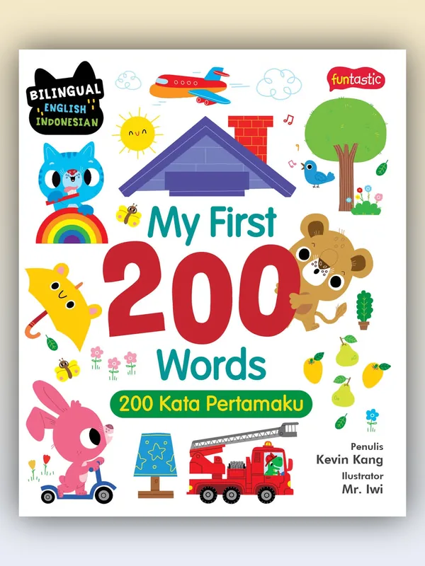Sampul My First 200 Words - 200 Kata Pertamaku