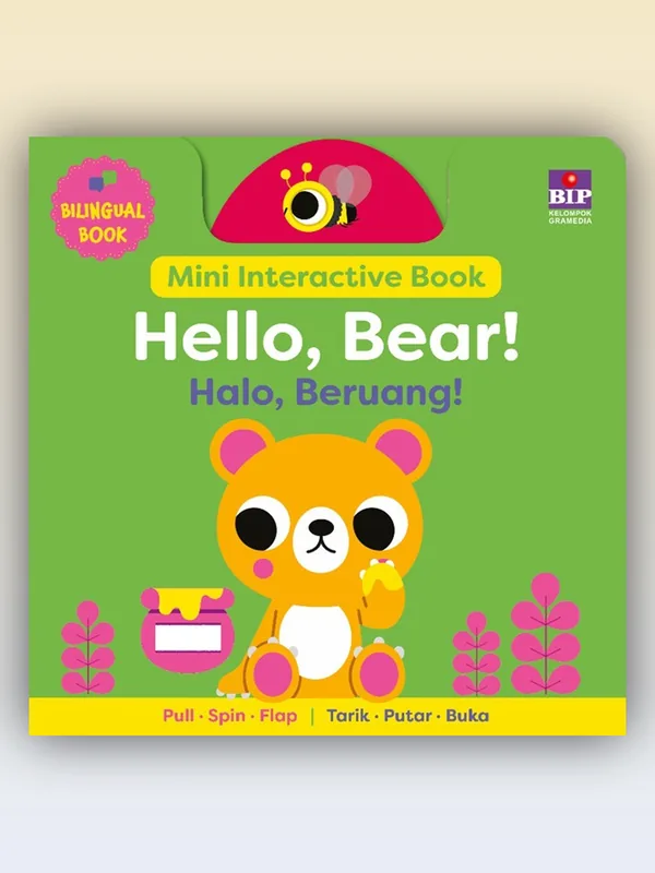 Sampul Mini Interactive Book: Hello, Bear!