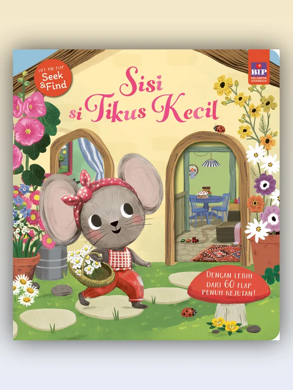 Sampul Lift the Flap Seek & Find: Sisi Si Tikus Kecil