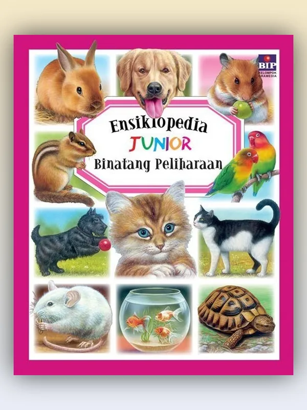 Sampul Ensiklopedia Junior Binatang Peliharaan