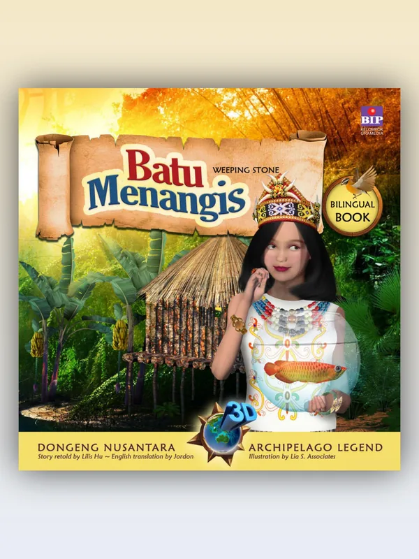 Sampul Seri Dongeng 3D Nusantara: Batu Menangis