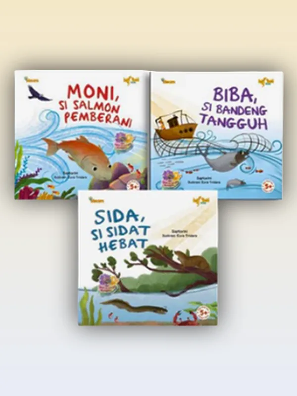 Sampul Seri Laut dan Sungai Rumahku