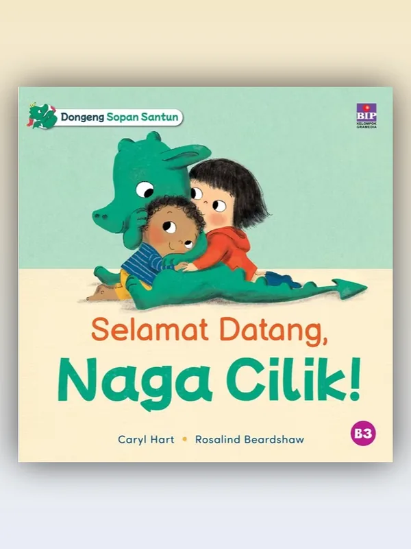 Sampul Dongeng Sopan Santun: Sabar, Ya, Naga Cilik!