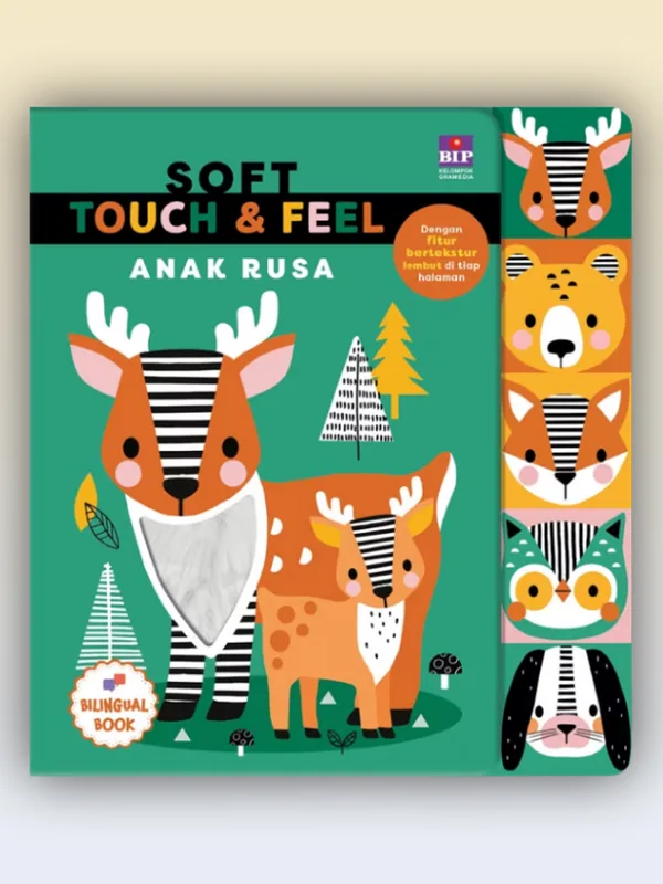 Sampul Soft Touch & Feel: Anak Rusa