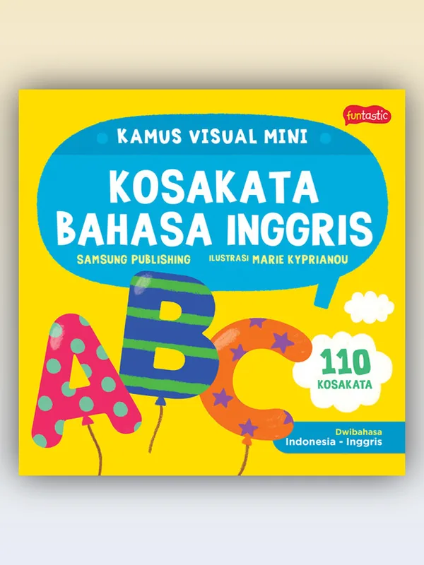 Sampul Kamus Visual Mini - Kosakata Bahasa Inggris