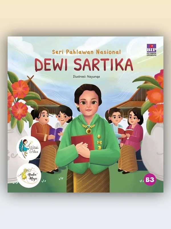 Sampul Seri Pahlawan Nasional: Dewi Sartika