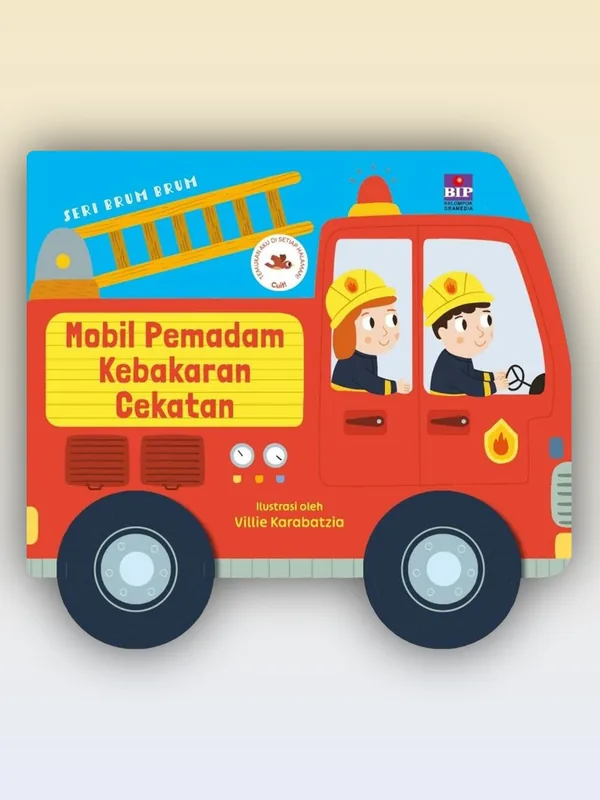 Sampul Seri Brum Brum: Mobil Pemadam Kebakaran Cekatan