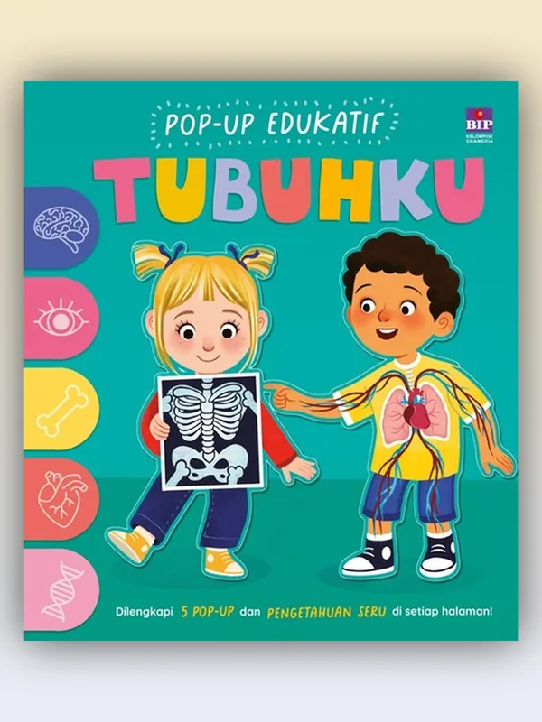 Sampul Pop-Up Edukatif: Tubuhku