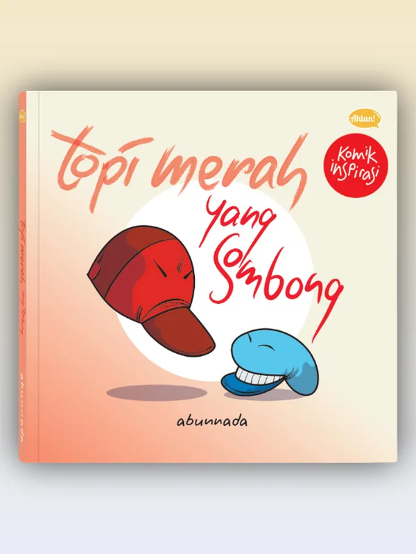 Sampul Topi Merah yang Sombong + Bonus Pembatas Buku